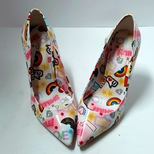 Stessy B-72 Very Unique Pointed Toe High Heels